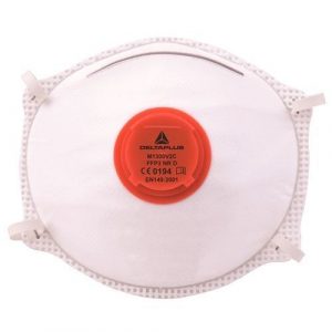 Deltaplus stofmasker ffp3 met ventiel m1300v2 doos = 10 stuks