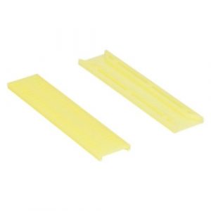 Tunnel glasblokjes 22x4 geel a 100 stuks 21312204