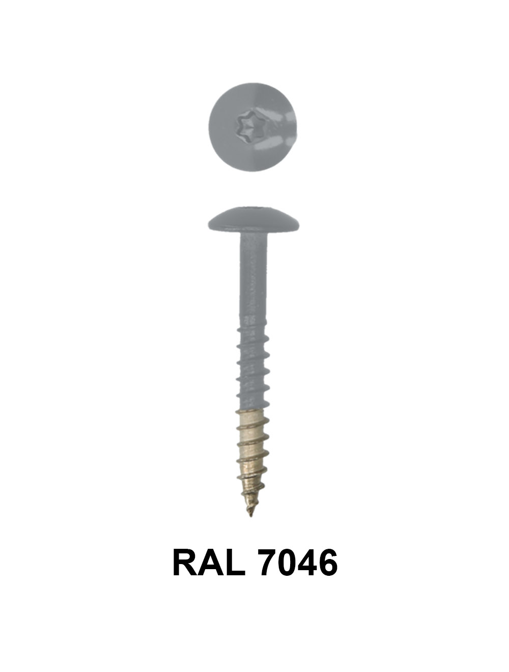 Ivanatrespaschroeven4,8x38grijs7046