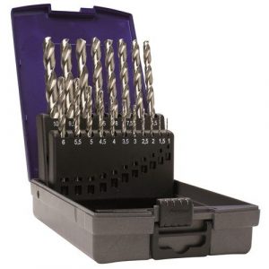 ivana metaalborenset 19 delig silverline 1-10 mm-0