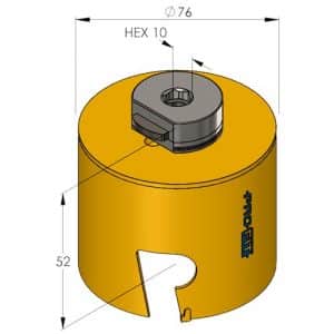 Pro-Fit Gatzaag Multi Purpose 76 mm