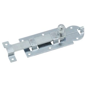 Schuifgrendel vlak verzinkt 80x25mm