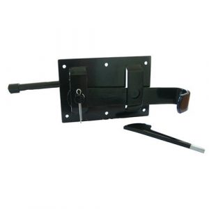 Boerenklinkstel Zwart Gecoat van Boerenbeslag te koop bij Schroef.nl. Art.nr: 5616303