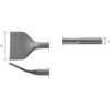 Rotec sds-max tegelbeitel 80 mm 80x300 215.1027 licht gebogen