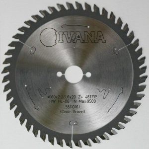 Ivana Cirkelzaagblad 160X20 Z=48Tfp 55110161 van Ivana te koop bij Schroef.nl. Art.nr: 44044
