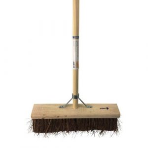 Ivana bezem met natuurvezel 45 cm breed, inclusief steel van 170cm 52026
