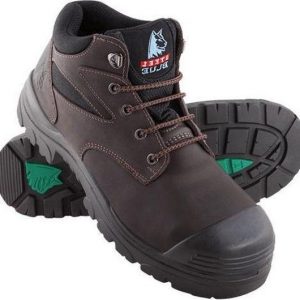 Steel blue werkschoenen half-hoog whyalla claret 42 s3 stalen neus met loopzool + kruipneus