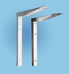 Project console plankdrager zonder schoor wit 450x450 mm 5660 draagvermogen 150 kg per stuk