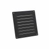 Schoepenrooster aluminium antraciet 160x160mm bxh