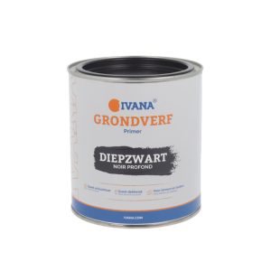 Ivana synthetische Grondverf zwart 1 liter 57303