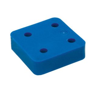 GB kunststof drukplaat 20 mm dik maximale drukbelasting 8000kg 34720.B048. Zak van 48 stuks